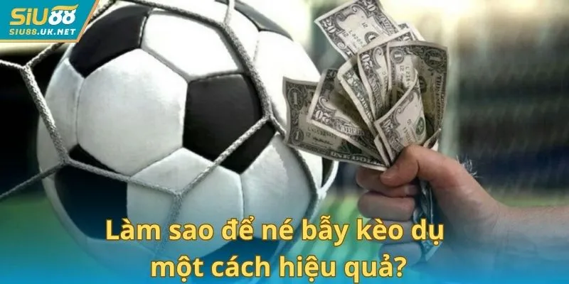 Làm sao để né bẫy kèo dụ một cách hiệu quả?