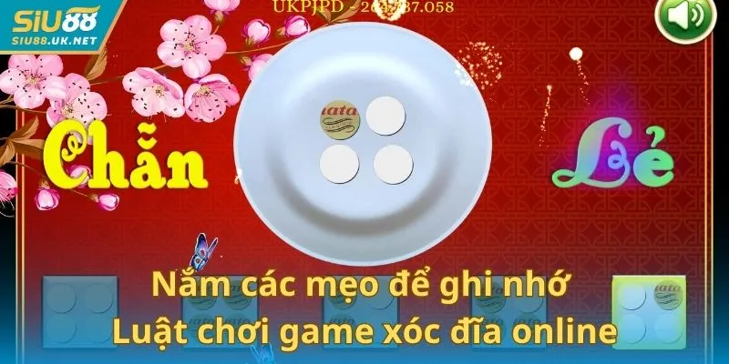 Nắm các mẹo để ghi nhớ luật chơi game xóc đĩa online