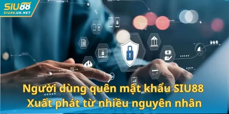Người dùng quên mật khẩu SIU88 xuất phát từ nhiều nguyên nhân
